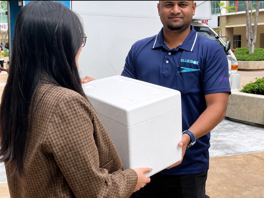 B2C Delivery — Blue Box Cold Chain